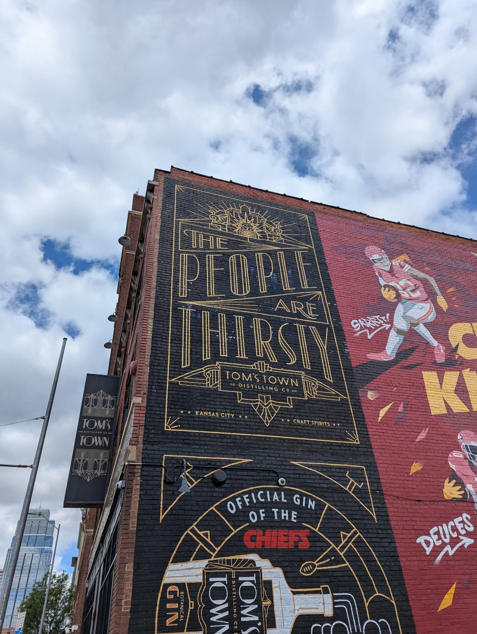 Tom's Town mural