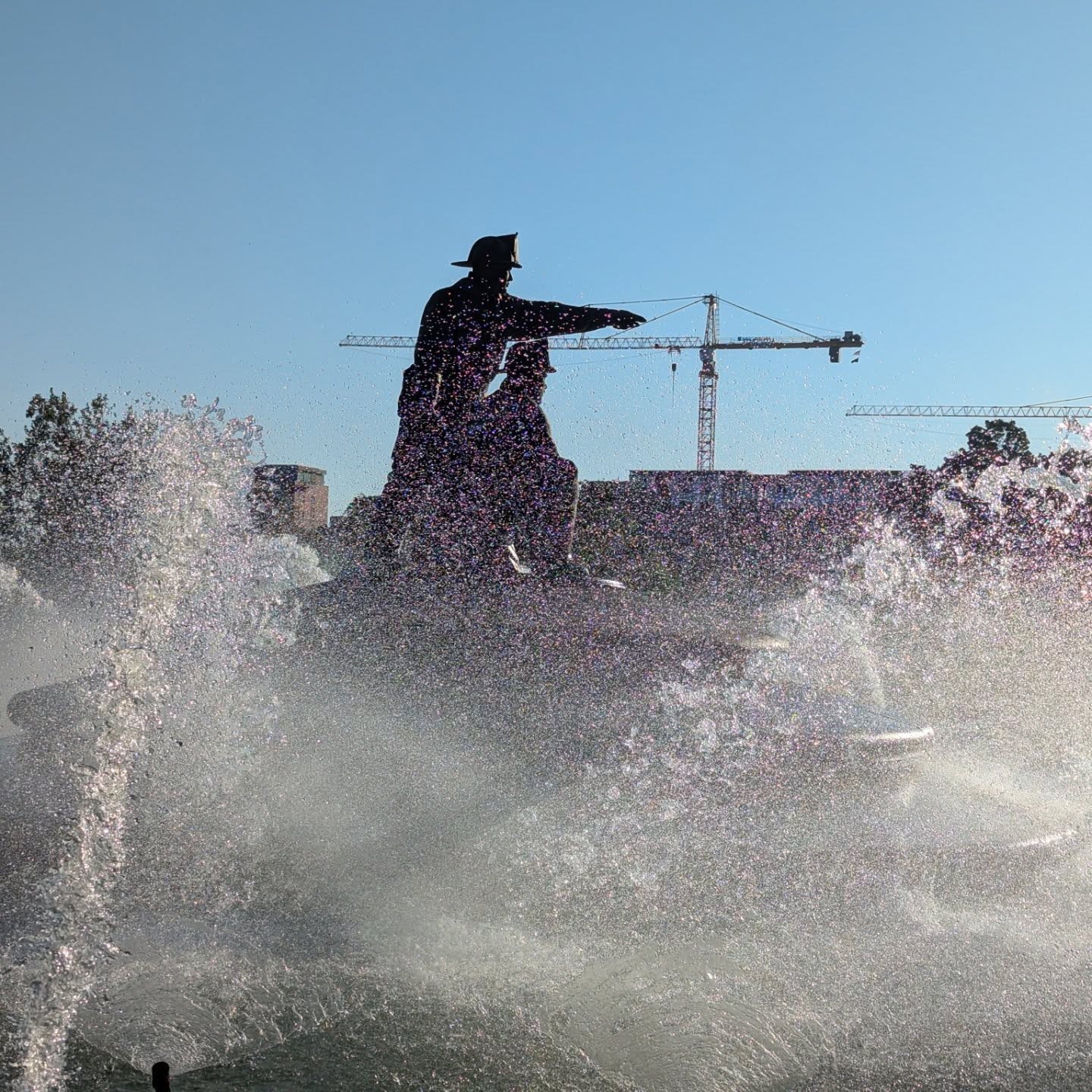 Firefighters Fountain in Kansas City